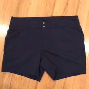 Exofficio blue shorts, size 12, 5 pockets, NWT